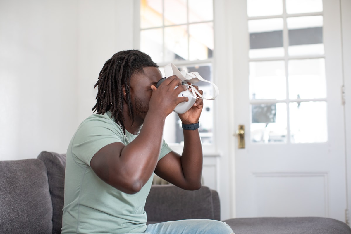 Man exercising with proper nutrition for bone health